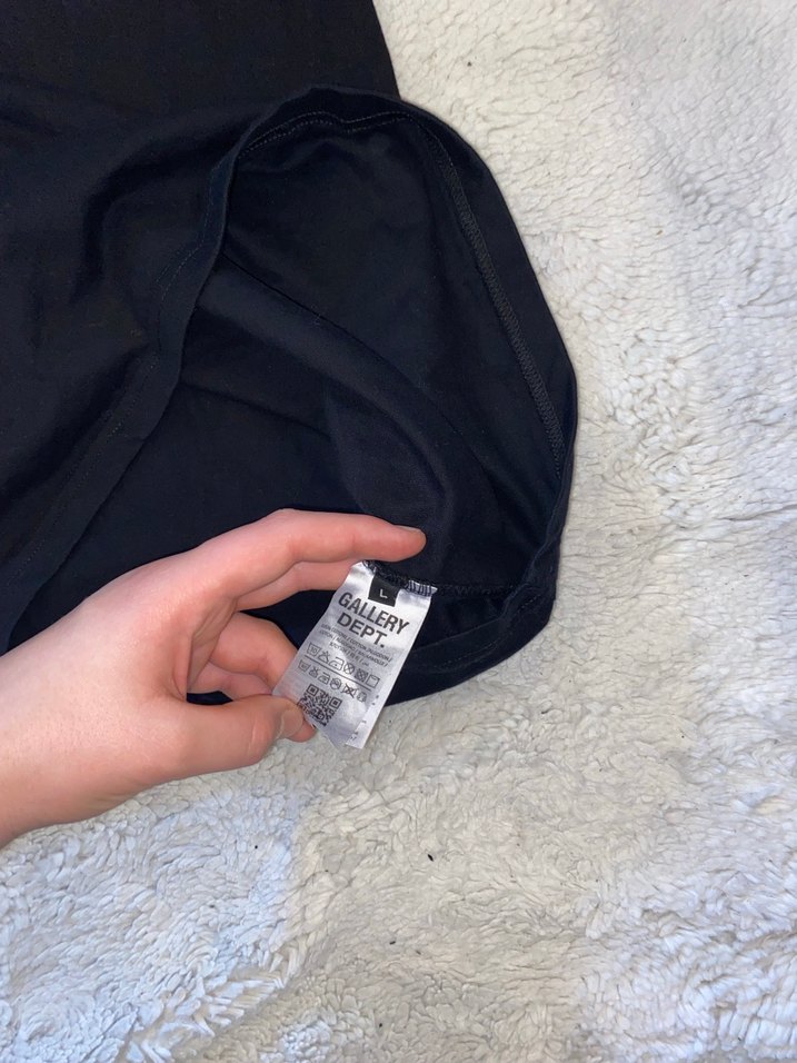 Siyah Baskılı Erkek Tişört - Görsel 3