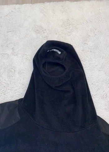 Siyah supreme x nike Erkek Polar Sweatshirt - Görsel 2