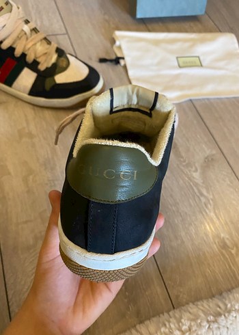 Gucci Çok Renkli Zebra Desenli Spor Ayakkabı replika son kalite - Görsel 5