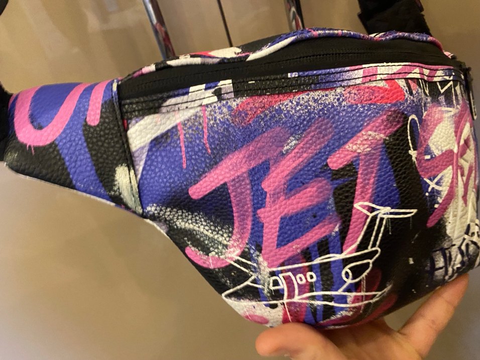 Orjinal sprayground bel çantası - Görsel 5