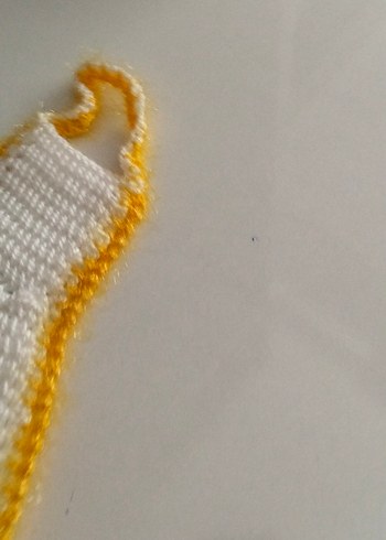 siirt ipi banyo lifi simli iplik nakışlı - Görsel 3