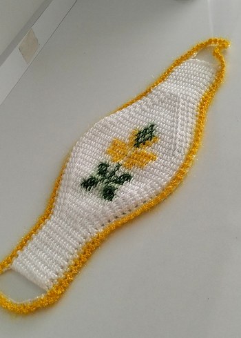 siirt ipi banyo lifi simli iplik nakışlı - Görsel 2