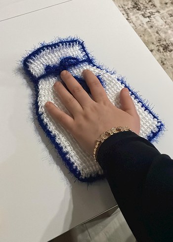 siirt ipi özel işleme örgü kese takımı 2li - Görsel 10