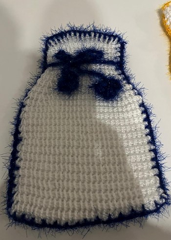 siirt ipi özel işleme örgü kese takımı 2li - Görsel 6