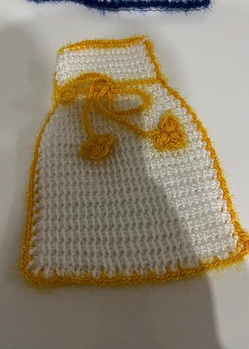 siirt ipi özel işleme örgü kese takımı 2li - Görsel 5