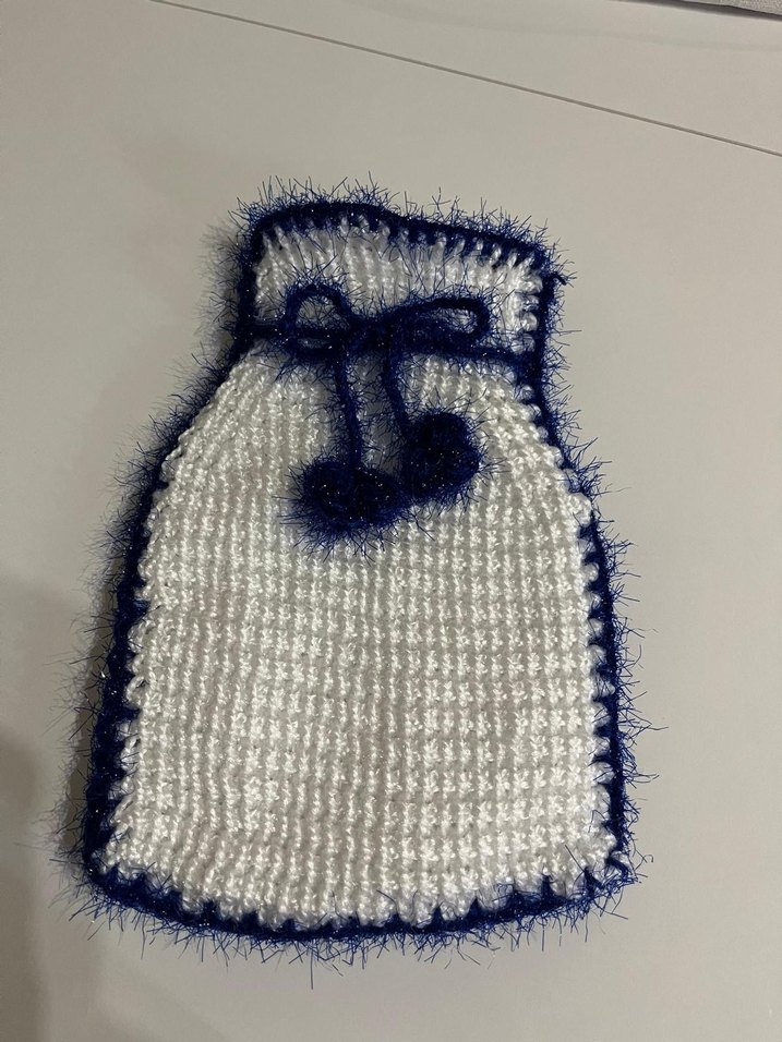 siirt ipi özel işleme örgü kese takımı 2li - Görsel 2