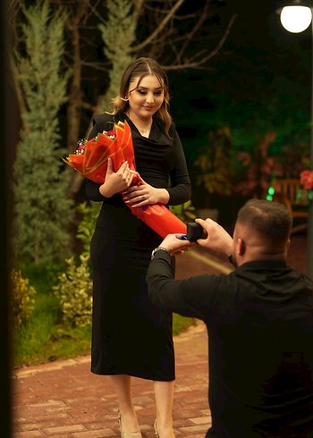 Kadın Siyah Uzun Kollu Uzun Elbise - Görsel 3