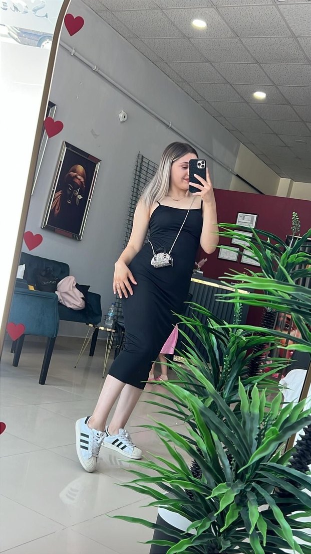 Siyah Straplez Midi Elbise - Görsel 2