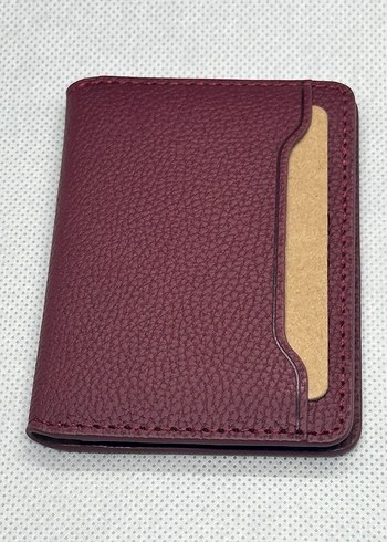 Apple İphone Uyumlu Magsafe Cüzdan Bordo - Görsel 5