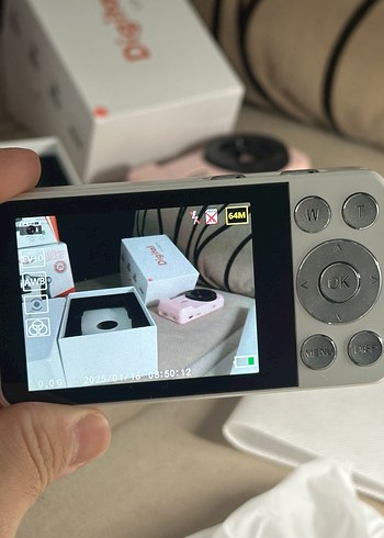 Beyaz Dijital Kamera 64MP 4K Video - Görsel 8