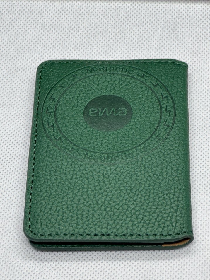 Apple İphone Uyumlu Magsafe Cüzdan Yeşil - Görsel 4