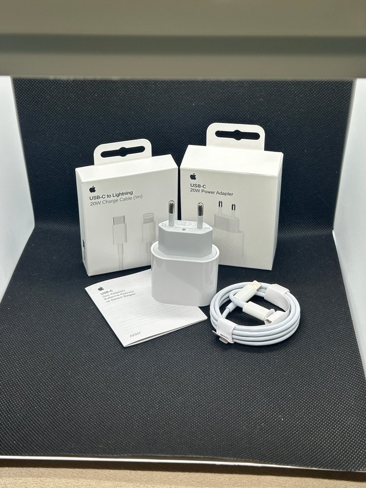 Apple USB-C 20W Güç Adaptörü ve Lightning Kablosu - Görsel 2