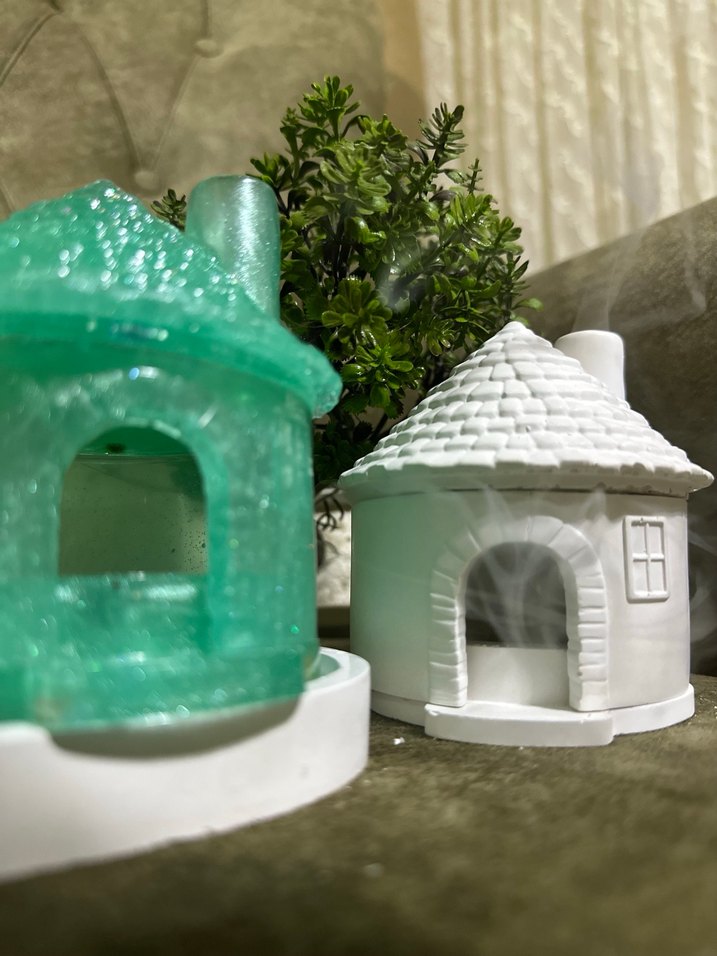 Renkli Ev Tasarımlı TÜTSÜ seti {3} parça - Görsel 3