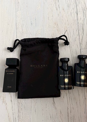 Bvlgari Le Gemme Tygar Erkek Parfüm seti - Görsel 2