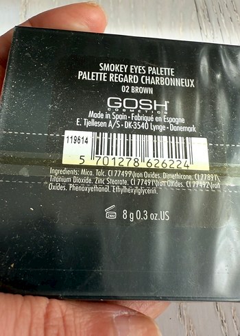 Gosh GOSH Bej Göz Farı Paleti