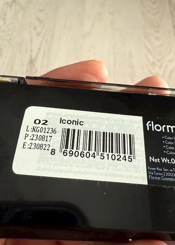 Beden Renk Flormar Çok Renkli Göz Farı Paleti