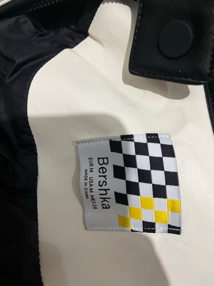 Kadın Mor Deri Biker Ceket - Görsel 5