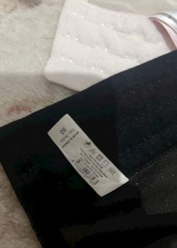 Bordo Parlak Straplez Mini Bustiyer - Görsel 4