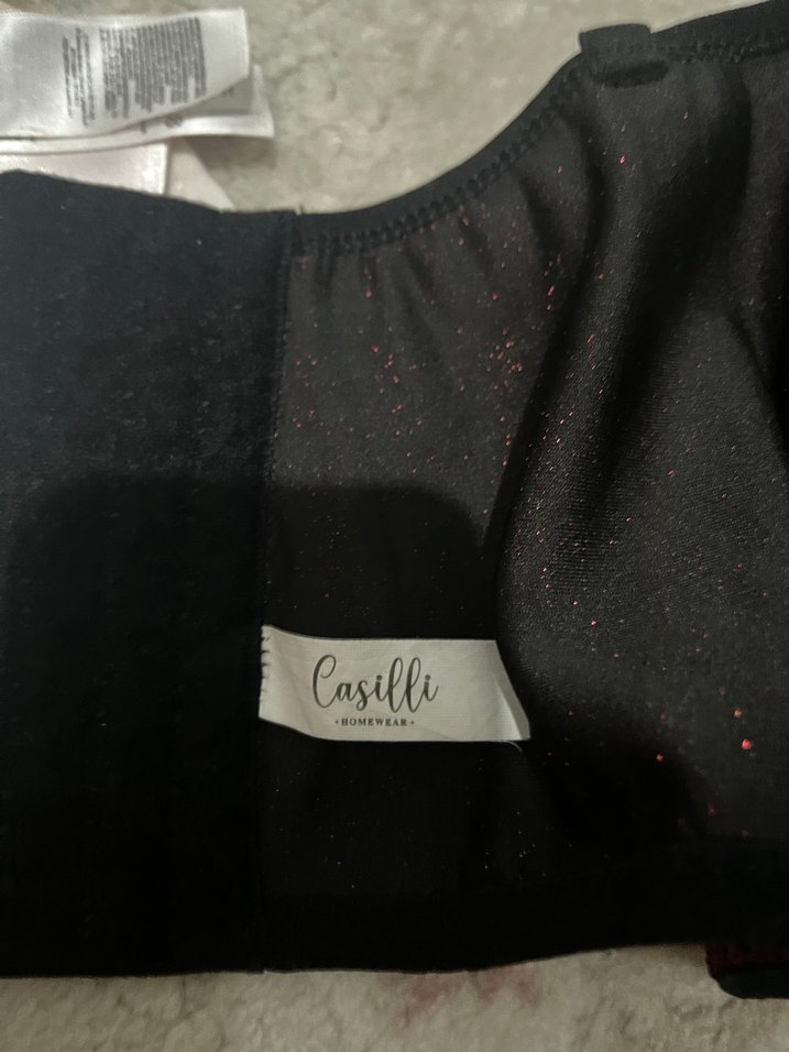 Bordo Parlak Straplez Mini Bustiyer - Görsel 3