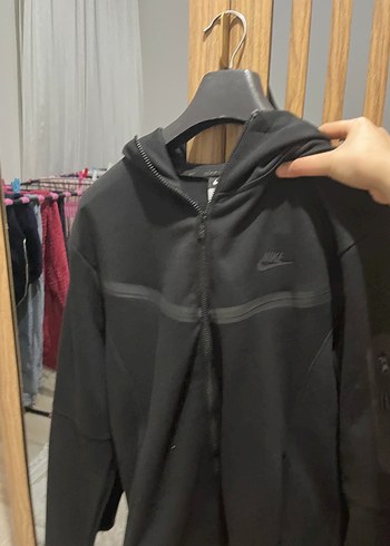 Nike Siyah Fermuarlı Erkek Sweatshirt - Görsel 2