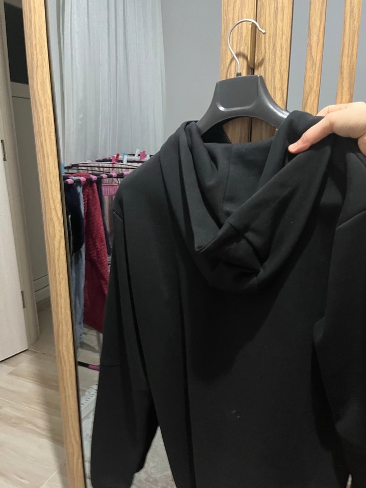 Nike Siyah Fermuarlı Erkek Sweatshirt - Görsel 3