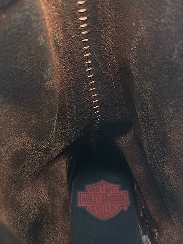 36 Beden kahverengi Renk Harley Davidson Çizme %70 İndirimli.