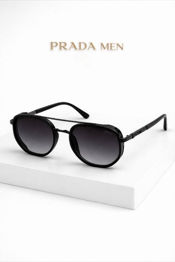 Prada Men Siyah Erkek Güneş Gözlüğü - Görsel 2