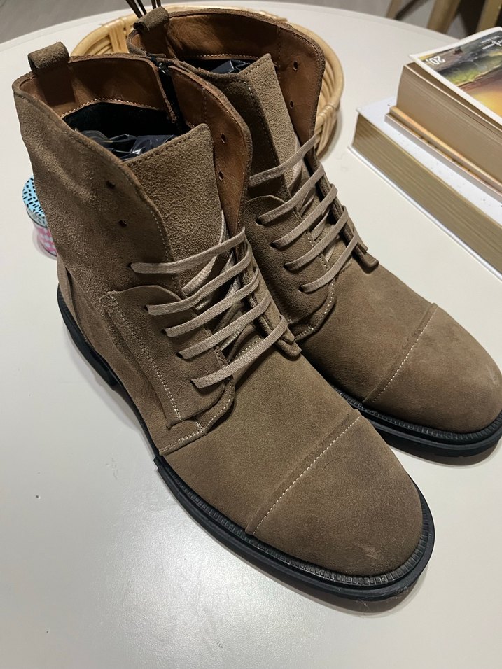 BEJ SÜET ERKEK BOT 44 NUMARA - Görsel 3