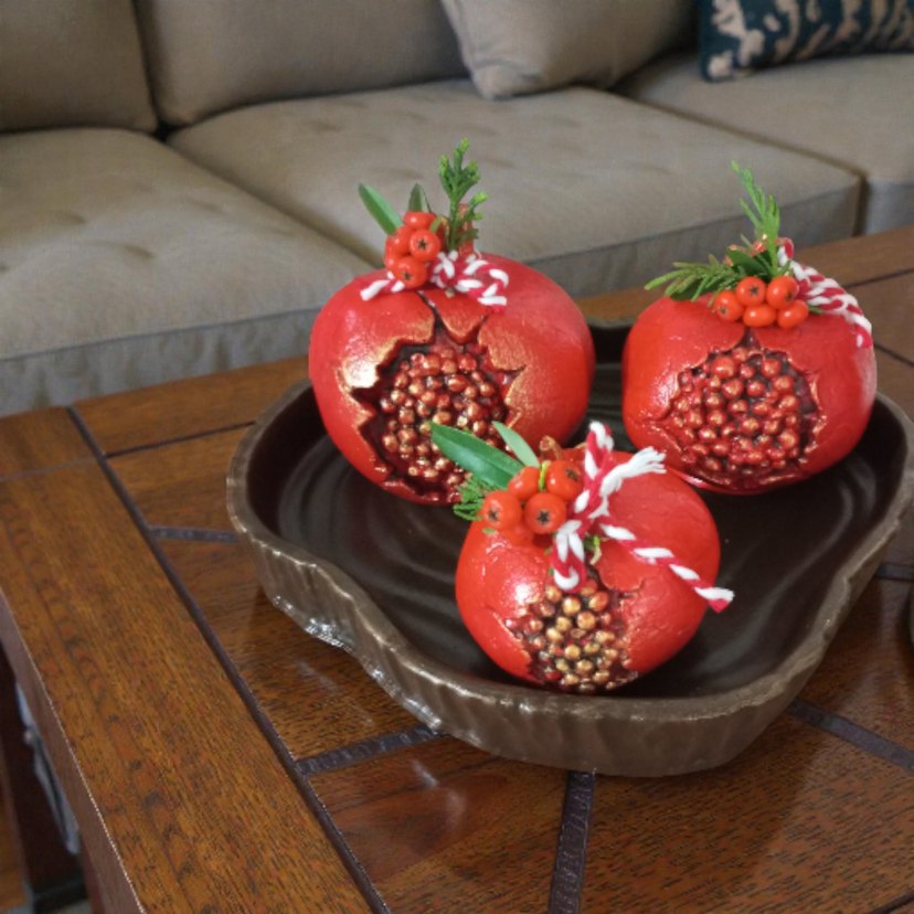 Renkli Nar Figürleri Seti - Görsel 4