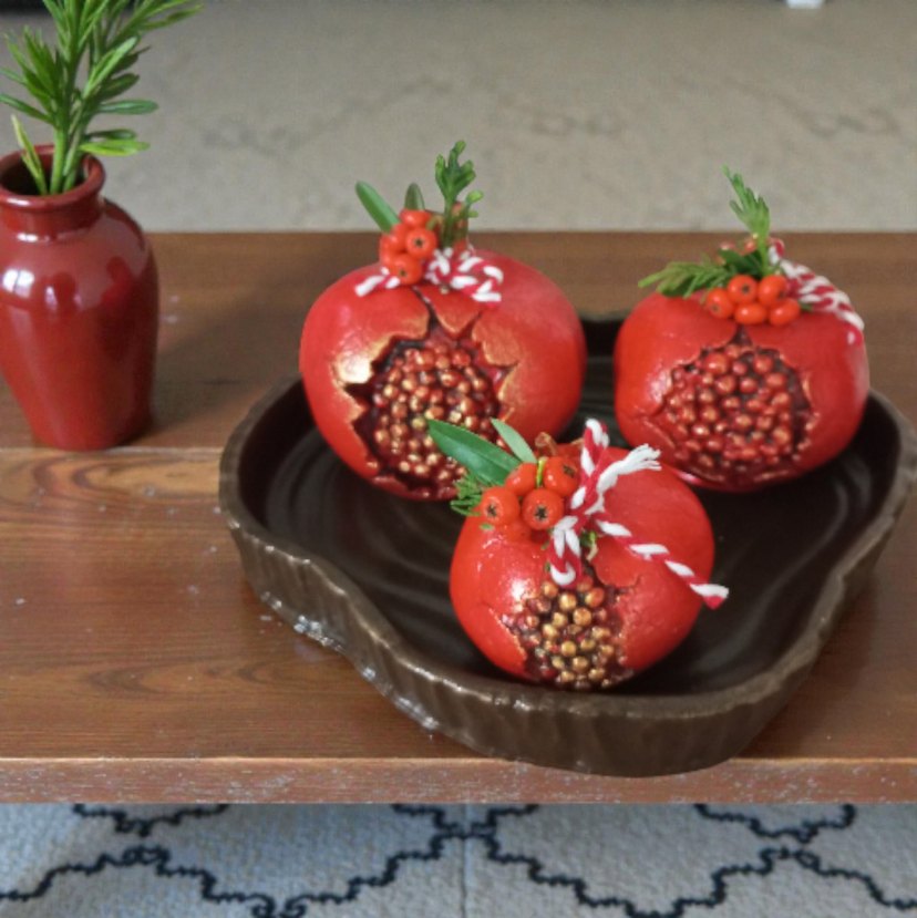 Renkli Nar Figürleri Seti - Görsel 3