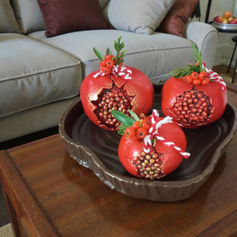 Renkli Nar Figürleri Seti - Görsel 5