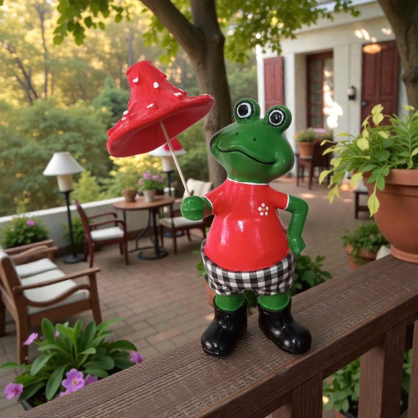 Renkli Kurbağa Biblo - Görsel 3