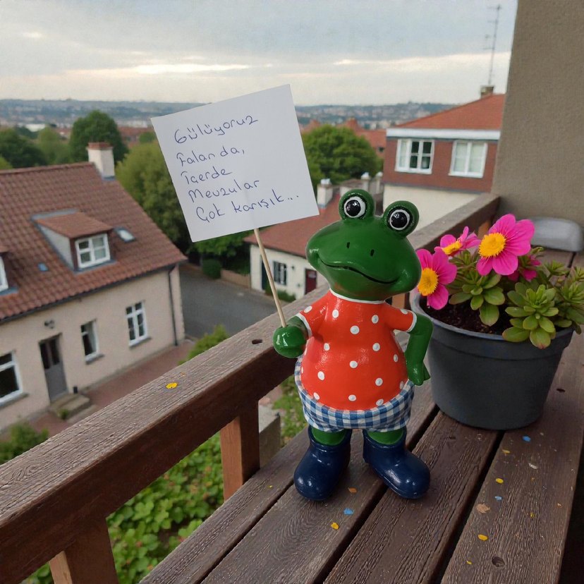 Renkli Kurbağa Biblo - Görsel 2