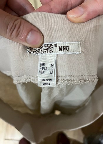 MNG Bohem İşleme Detaylı Kısa Etek - Görsel 4