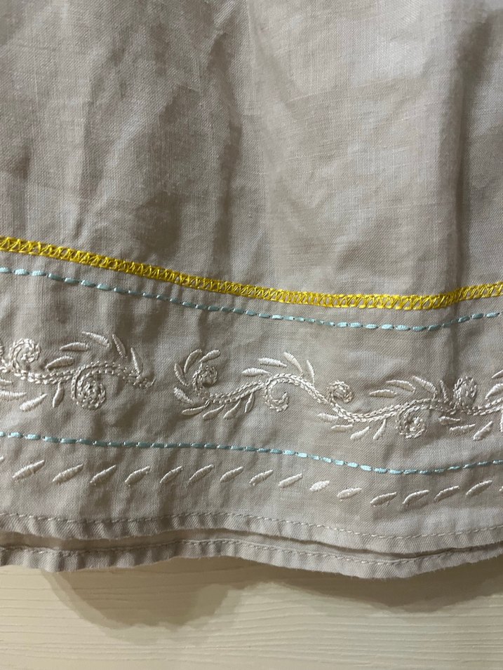 MNG Bohem İşleme Detaylı Kısa Etek - Görsel 3