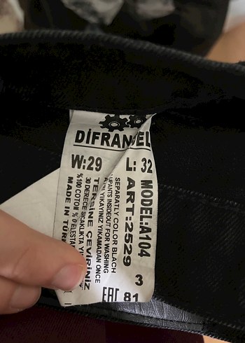 Siyah Regular Fit Kot Pantolon - Görsel 4