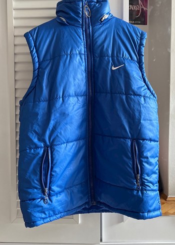 Erkek Mavi Fermuarlı Şişme Yelek - Görsel 5