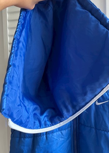 Erkek Mavi Fermuarlı Şişme Yelek - Görsel 6