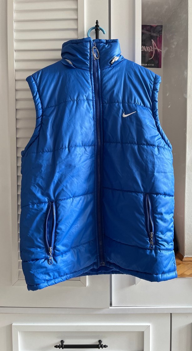 Erkek Mavi Fermuarlı Şişme Yelek - Görsel 5