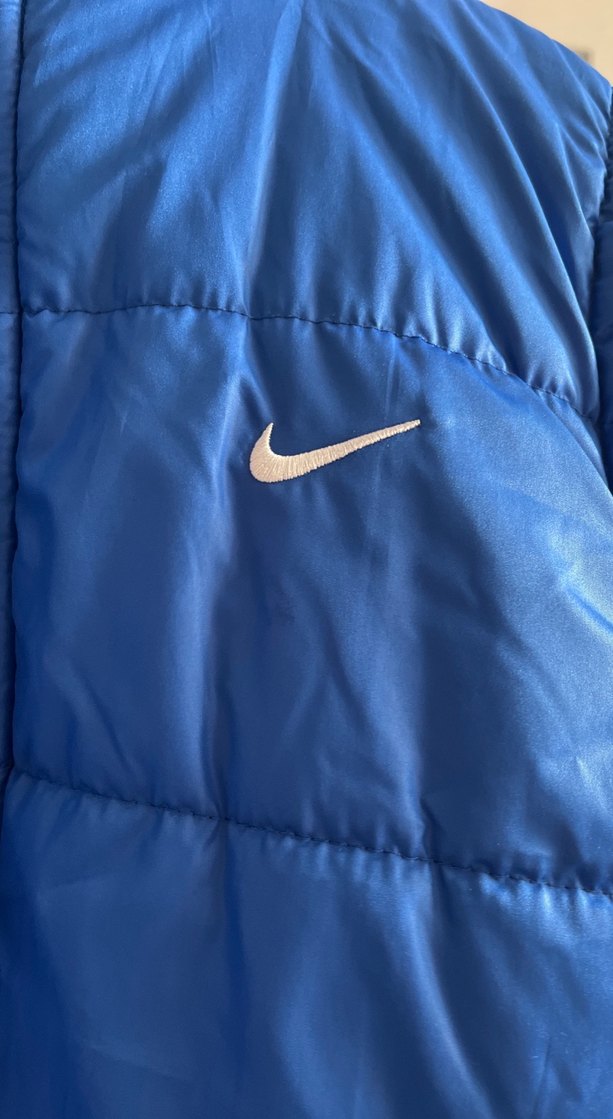 Erkek Mavi Fermuarlı Şişme Yelek - Görsel 2