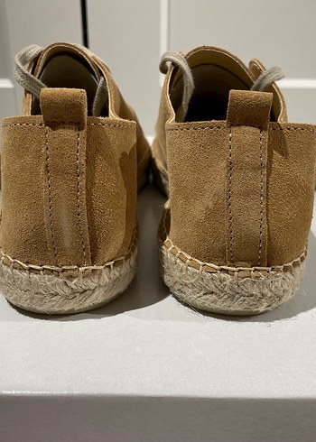 DIVARESE Taba Süet Espadril Ayakkabı - Görsel 3