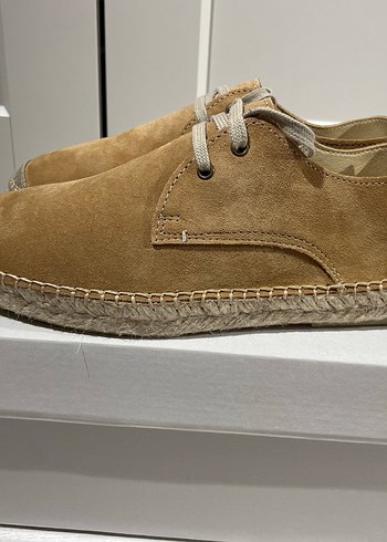 DIVARESE Taba Süet Espadril Ayakkabı - Görsel 2