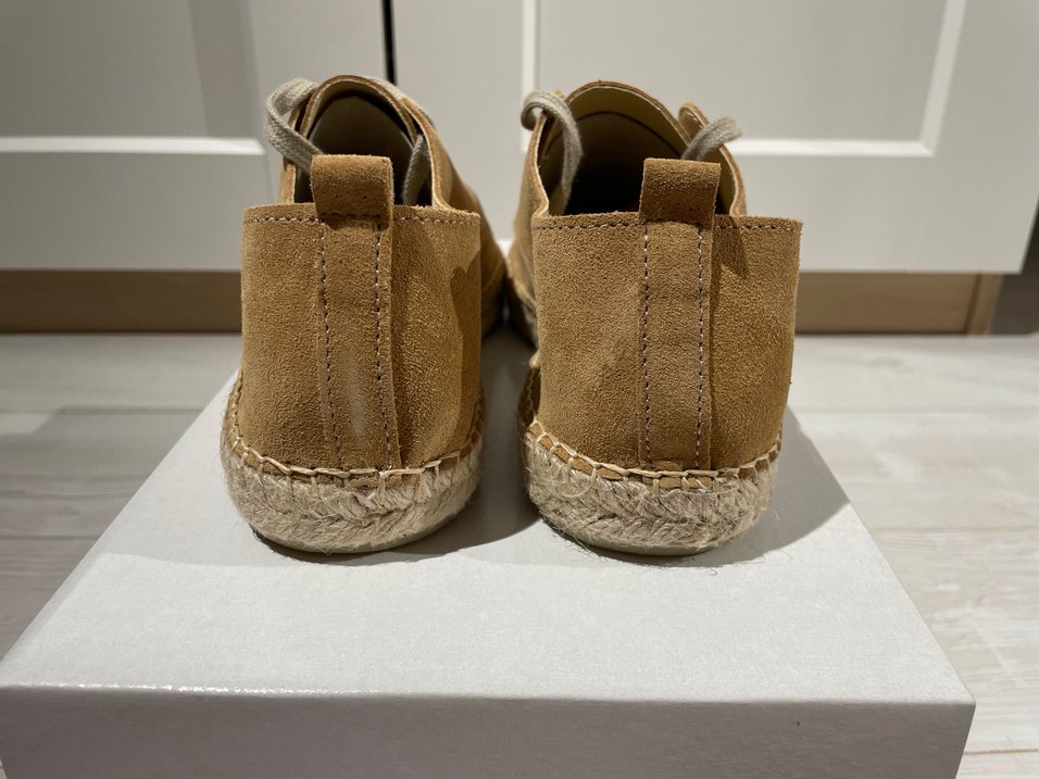 DIVARESE Taba Süet Espadril Ayakkabı - Görsel 3