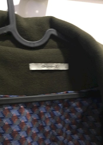 GALAXI marka siyah Uzun Oversize Balıkçı Yaka Kadın Kaban - Görsel 4