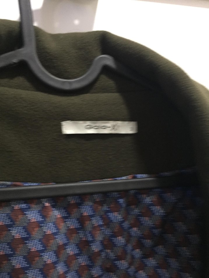 GALAXI marka siyah Uzun Oversize Balıkçı Yaka Kadın Kaban - Görsel 4