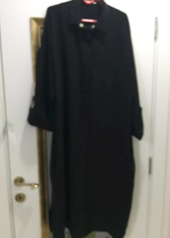 ARMINE marka Siyah Düğmeli Uzun Kollu parduse - Görsel 3