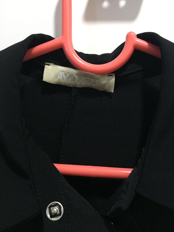 ARMINE marka Siyah Uzun Kadın yarasa kol parduse - Görsel 4