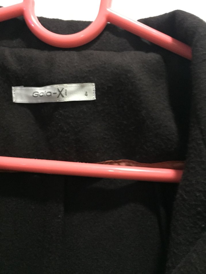 Kahverengi Uzun Süet Kadın Kaban - Görsel 5