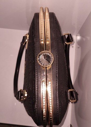 Armine Siyah Deri Kadın Çanta - Görsel 8