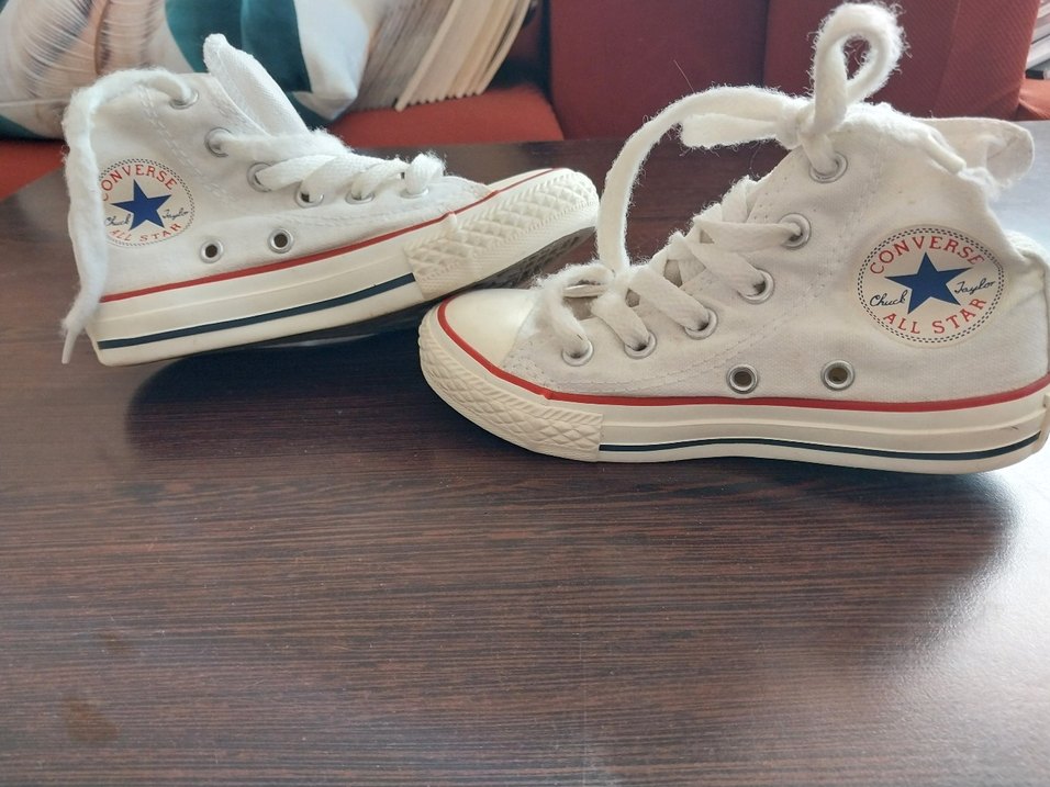 converse beyaz ayakkabı - Görsel 2